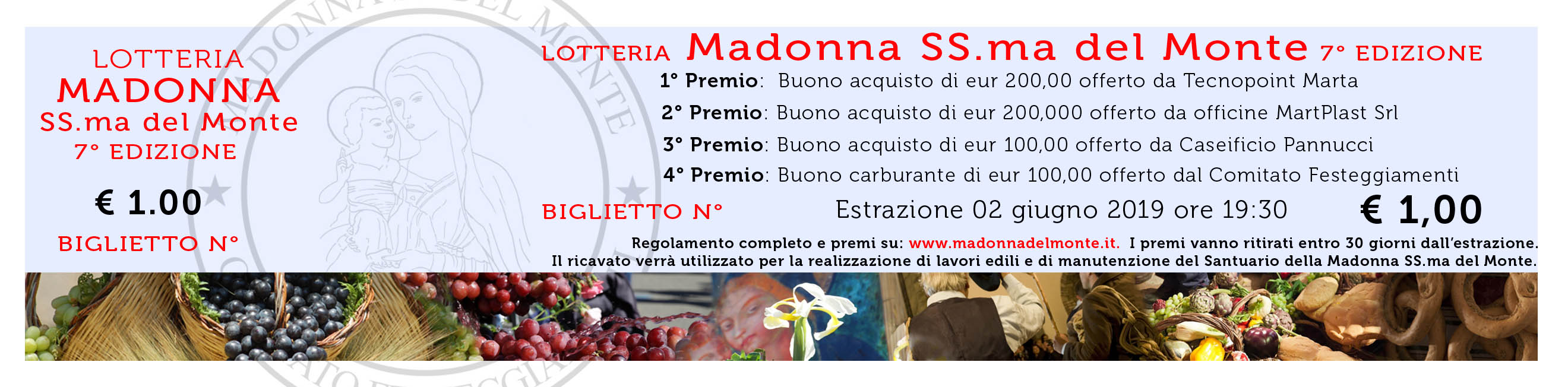 BigliettoLotteria2019